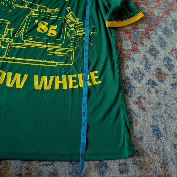 Stranger Things Camp Know Where T-Shirt Dustin Season 3 Women's Large Men's M - Picture 6 of 8